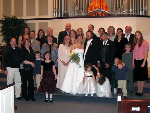 The BIG Family Wedding Picture