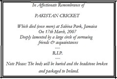 pakistan cricket obituary