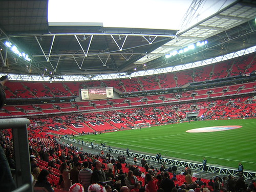Wembley Stadium (before the match)