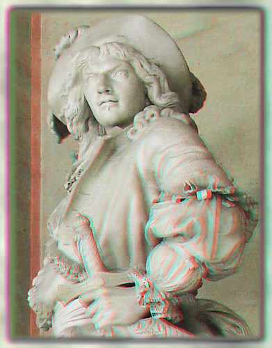 anaglyph in a frame
