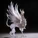 Wire and Paper Sculpture: Gryphon
