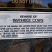Beware of Invisible Cows (Pic)