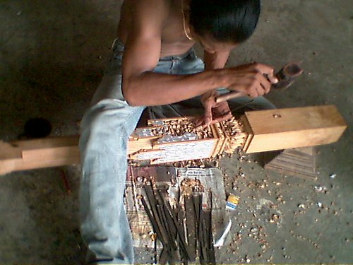 Balinese woodcarver