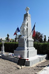 62 CALONNE-SUR-LA-LYS - Monument aux Morts de 1914-1918 et 1939-1945