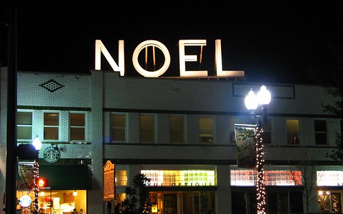Noel Hotel sign - now in Franklin