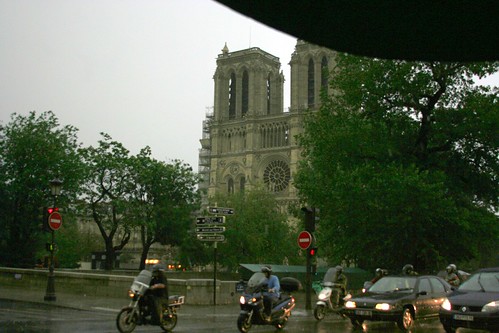 Paris in Rainstorm