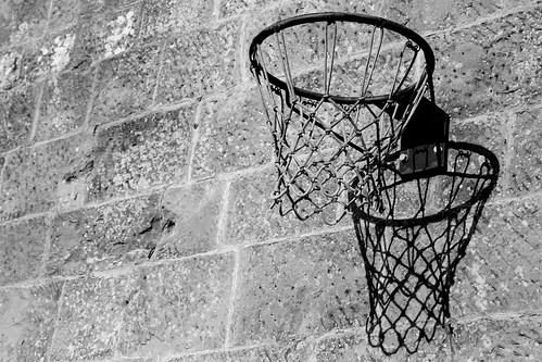 black and white basketball hoop. Casa Cares ~ Basketball Hoop
