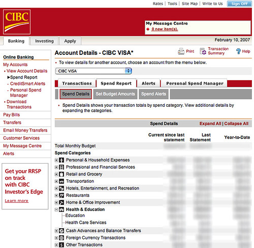 CIBC Online Banking Doesn't by The Keebler