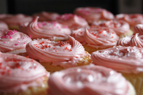 valentine cupcakes