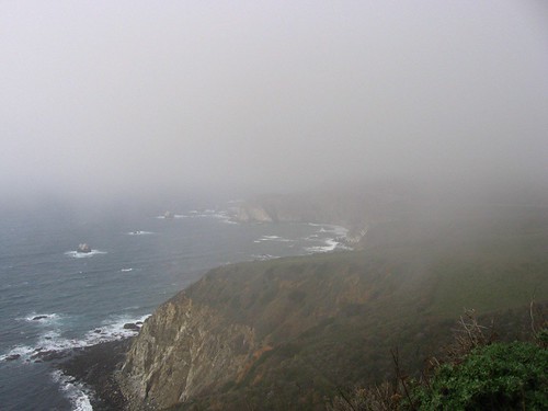Highway 1 - the fog.