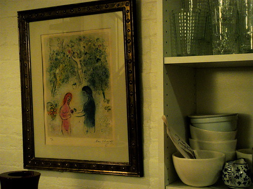 Chagall in the kitchen