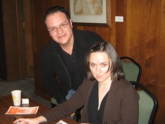 Sal with Sarah Vowell