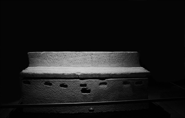 Imperial Rome Exhibit , Fernbank - Early Christian Sarcophagus