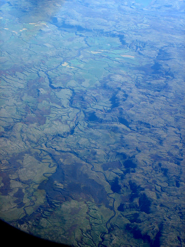 Iceland from air - Wild landscape