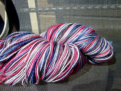Destash - hand-dyed sock