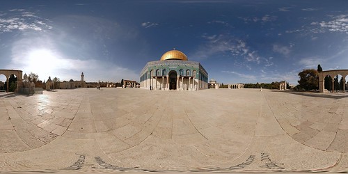 Jerusalem Dome Of The Rock Temple Mount. pano is here, btw -. Dome