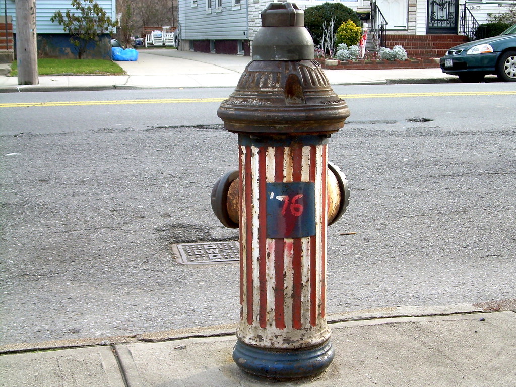 bicentennial hydrant, east flatbush