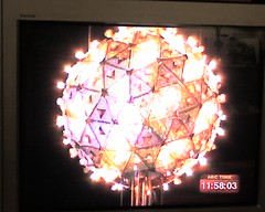 Flickr Photo: Times Square Ball as seen via television.