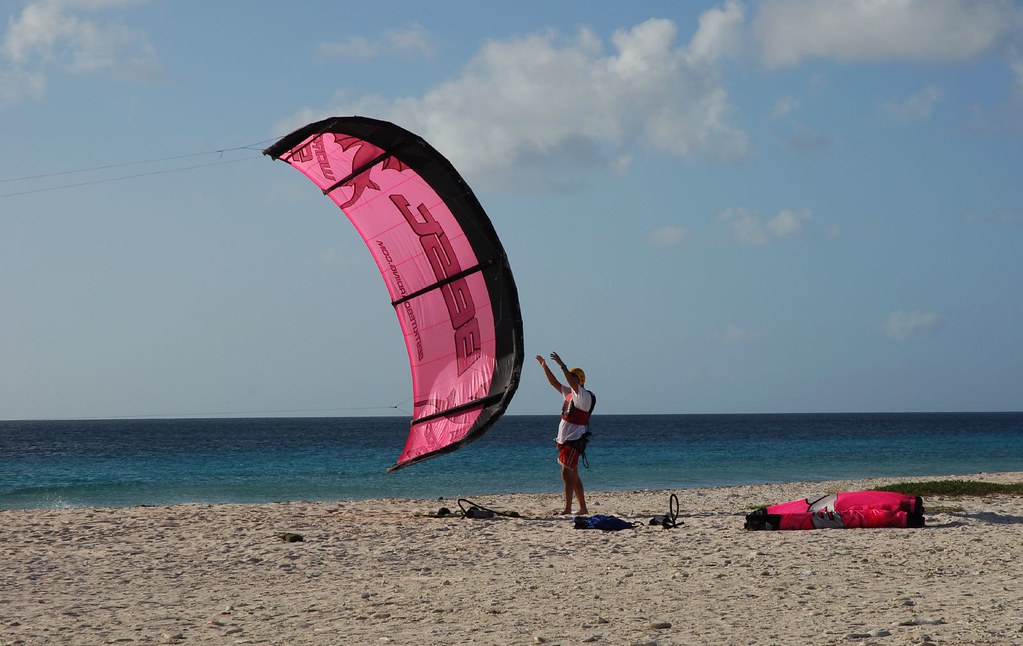 kite surfing, Bonaire
