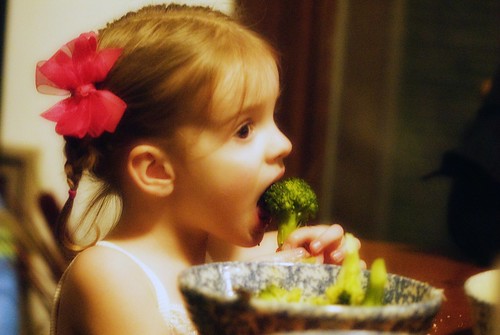 Eating Broccoli
