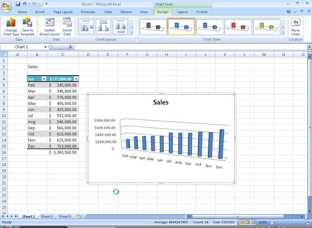 teaching ms excel by understanding by design