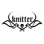 Knitter - skull pinstriping