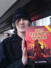 Alistar with his Manga Bible
