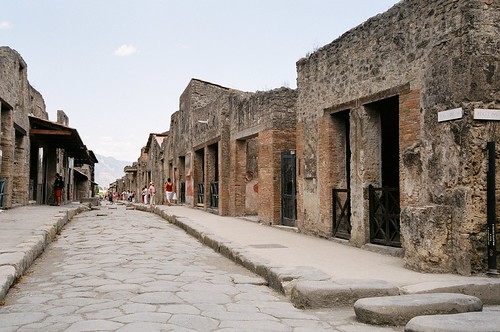 Pompeii - shopping street