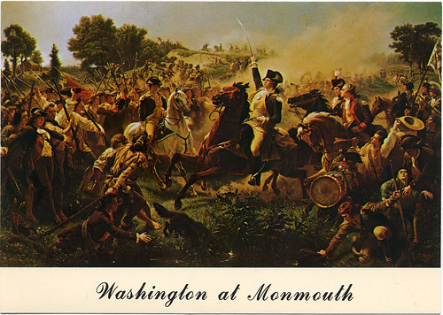 Postcard: Washington @ Monmouth