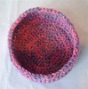 Crocheted bowl