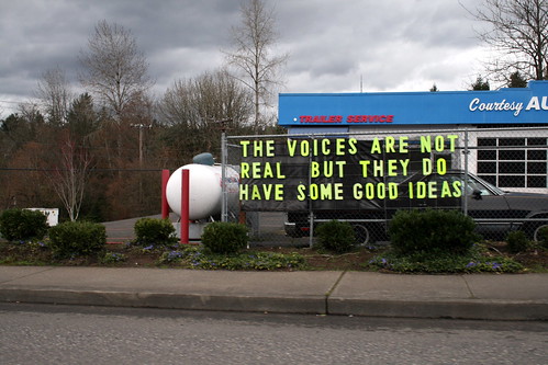 The voices are not real but they do have some good ideas