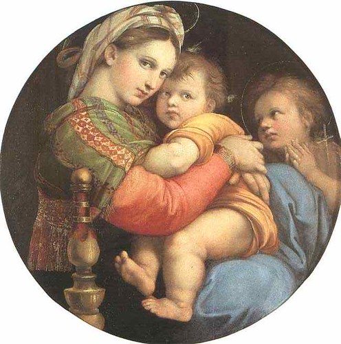 Raphael, The Seated Madonna 1514
