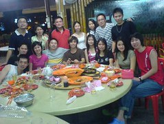 my Batu Pahat gang at klang seafood