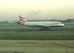 Plane at Heathrow