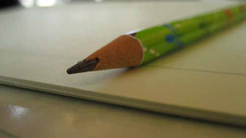 Graph Paper and Pencil by iliveforsun, on Flickr