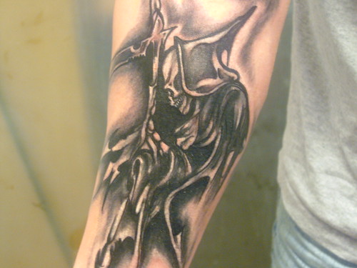 grim reaper tattoo. Grim Reaper