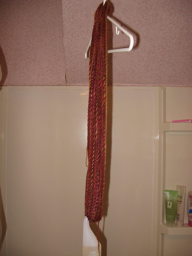 Hang to dry with weight