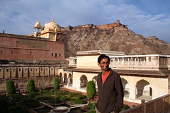At Amber Fort