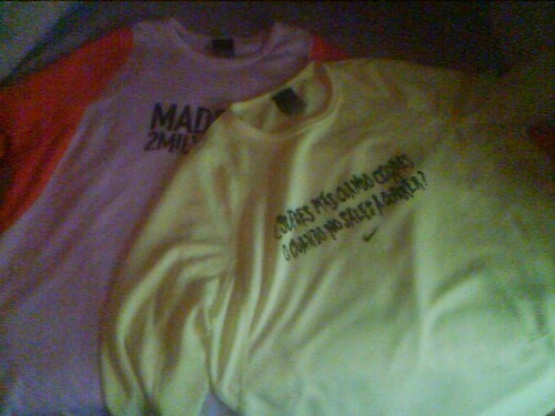 Camisetas San Silvestre 2005 y 2006