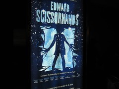 The poster just outside the theater. (12/16/06)