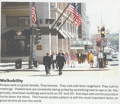 Principles of Great Streets: Walkability