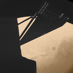 Rosetta images Mars (ESA CIVA_Mars_30_H)