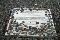 women camp memorial stone