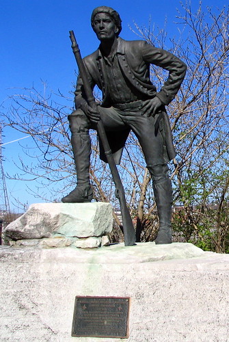 Timothy Demonbreun Statue - 1st Ave. Nashville