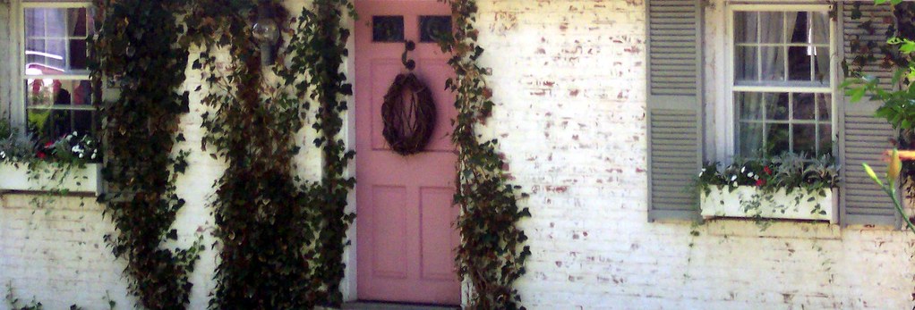 rose cottage doorway