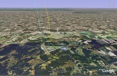 Google Earth Skydive Tracks, 19 & 20