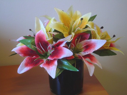 pink tiger lily bouquet. Tiger Lilly Bouquet