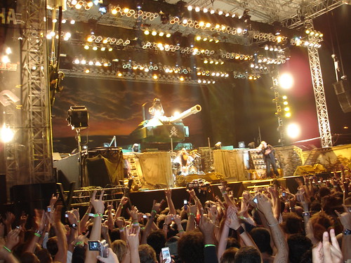 Iron Maiden at the Dubai Desert Rock Festival 2007