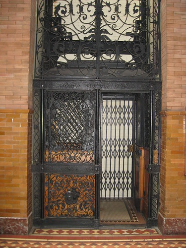 The Bradbury Building - Elevator
