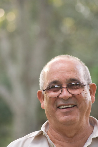 Abuelo Sotero at the Park